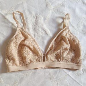 Lively Palm Lace Busty Bralette